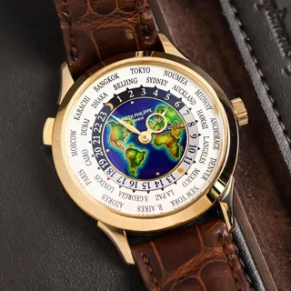 Patek Philippe World Time 5231J Yellow gold