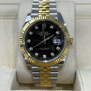 Rolex Datejust 41 126333 Acero$oro Black