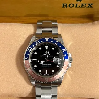 Rolex GMT-Master II 16710 Stainless steel Black