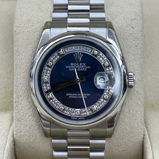 Rolex Day-Date 36 118206 | Platinum