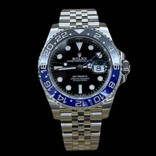 Rolex GMT-Master II 126710BLNR-0002 Stainless steel Black