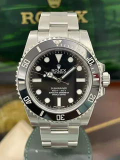 Rolex Submariner 114060 Stainless steel Black