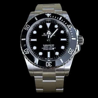 Rolex Submariner 124060 Stainless steel Black