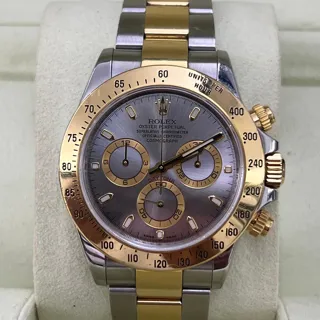 Rolex Daytona 116523 acero$oro Dark gray