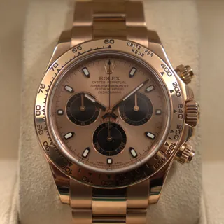 Rolex Daytona 116505-0001 Rose gold Pink