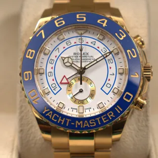 Rolex Yacht-Master II 116688-0002 Yellow gold White