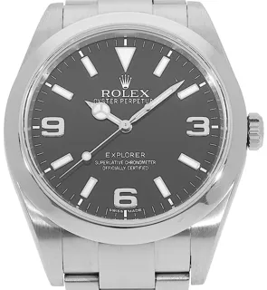 Rolex Explorer 214270 Stainless steel Black