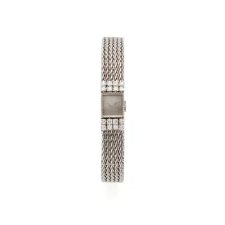 Boucheron 10mm 18k white gold