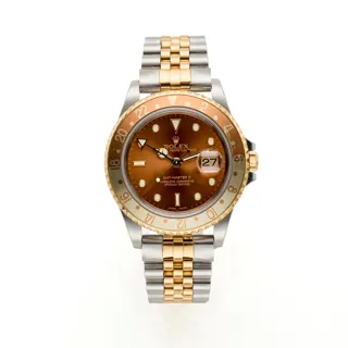 Rolex GMT-Master II 16713 40mm Yellow gold and Stainless steel Bronze