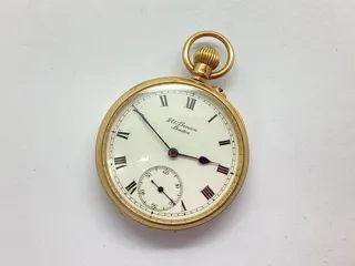 J.W. Benson 9ct Gold White