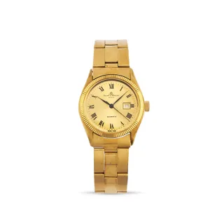 Baume & Mercier 18k yellow gold Champagne