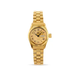 Baume & Mercier 18k yellow gold Champagne