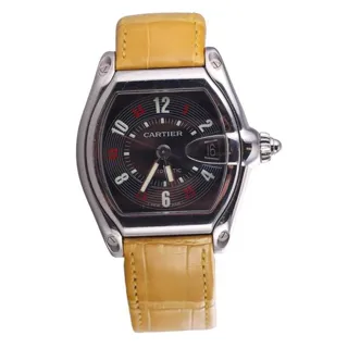 Cartier Roadster 2510 Stainless steel Black