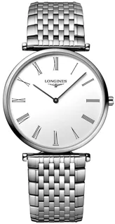 Longines La Grande Classique L47094216 Stainless steel White