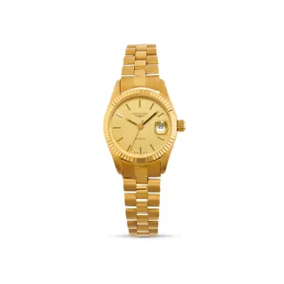 Longines 18k yellow gold Champagne