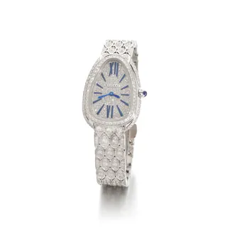 Bulgari Serpenti 18k white gold