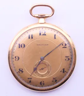 Waltham Watch Company 14k yellow gold