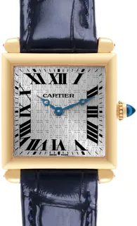 Cartier Tank Obus W1532756 24.5mm Yellow gold Silver