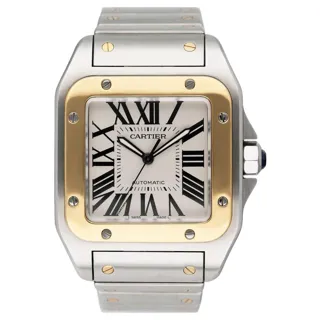 Cartier Santos XL 2656 40mm White