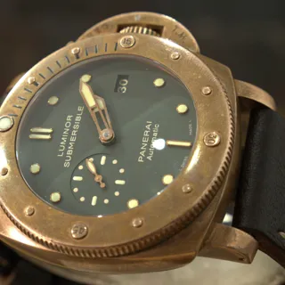 Panerai Luminor Submersible PAM 00382 Bronze and Titanium Green