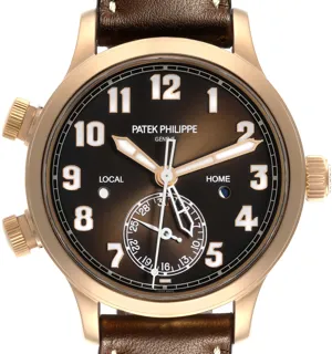 Patek Philippe Calatrava 7234R-001 Rose gold Brown