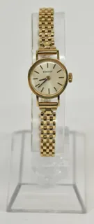 Tissot 9K Yellow Gold Silver