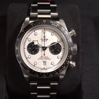 Tudor Black Bay Chronograph 79360N Stainless steel Blanca