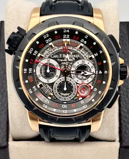 Carl F. Bucherer Patravi 10620.22 18k rose gold Black