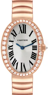 Cartier Baignoire Small Model WB520002 Rose gold Silver