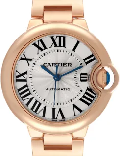 Cartier Ballon Bleu de Cartier WGBB0042 Rose gold Silver