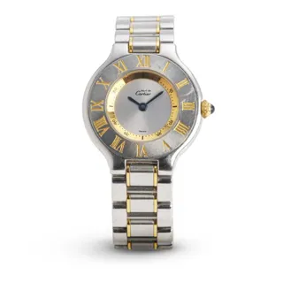 Cartier Must 21 1340 Stainless steel and Gold-plated