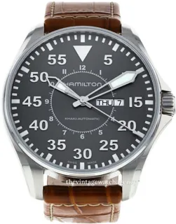 Hamilton Khaki Aviation H64715885 Stainless steel Gray