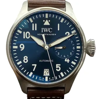 IWC Big Pilot IW500916 Stainless steel Blue