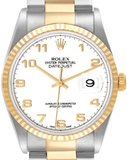 Rolex Datejust 36 16233 Stainless steel White