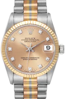 Rolex Datejust 68279 White gold Bronze