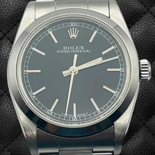 Rolex Oyster Perpetual 77080 Stainless steel Black