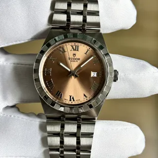 Tudor Royal Date 28500-0007 Stainless steel Pink