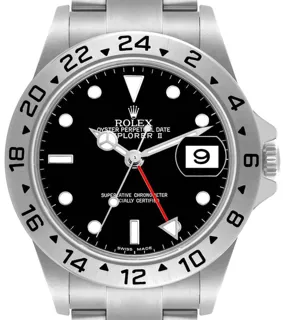 Rolex Explorer II 16570-0004 Stainless steel Black