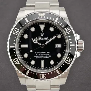 Rolex Sea-Dweller 4000 Stainless steel Black