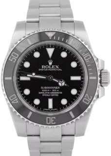 Rolex Submariner 114060 Stainless steel Black