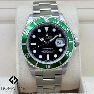 Rolex Submariner 16610LV Stainless steel Black