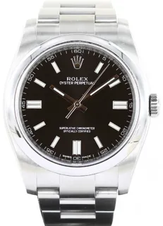 Rolex Oyster 126000-0002 Stainless steel Black