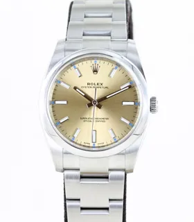 Rolex Oyster 114200-0022 Stainless steel Champagne