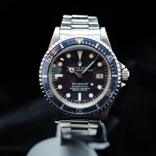 Rolex Sea-Dweller 1665 Stainless steel Black