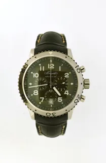 Breguet Type XXI Flyback 3810ST/92/9ZU Stainless steel Brown