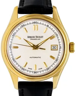 Armand Nicolet Tremelan AN7040A 38mm Yellow gold White