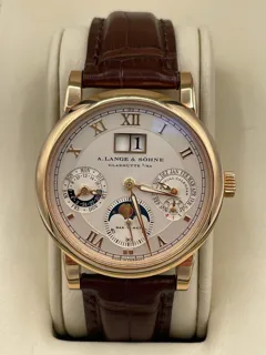 A. Lange & Söhne Langematik 310.032 38.5mm Rose gold Silver