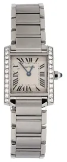 Cartier Tank Française W4TA0008 Stainless steel Silver