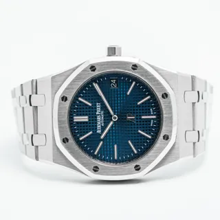 Audemars Piguet Royal Oak 15202ST.OO.1240ST.01 Stainless steel Blue