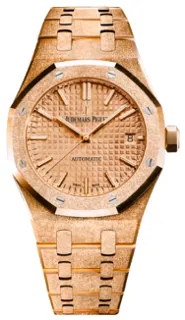 Audemars Piguet Royal Oak 15454OR.GG.1259OR.03 37mm Rose gold Golden